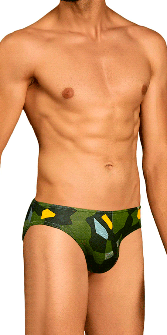 DOREANSE 1273 Camosaic Brief in Camouflage Print