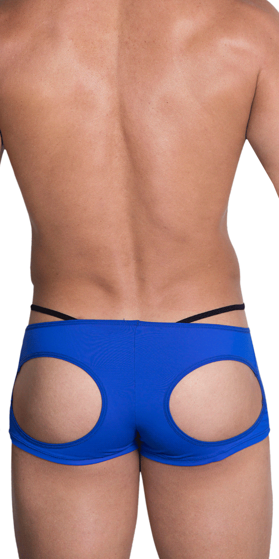 HIDDEN 957 Open Butt Trunk In Blue