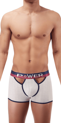Male Power French Terry Cutout Short In Ivory