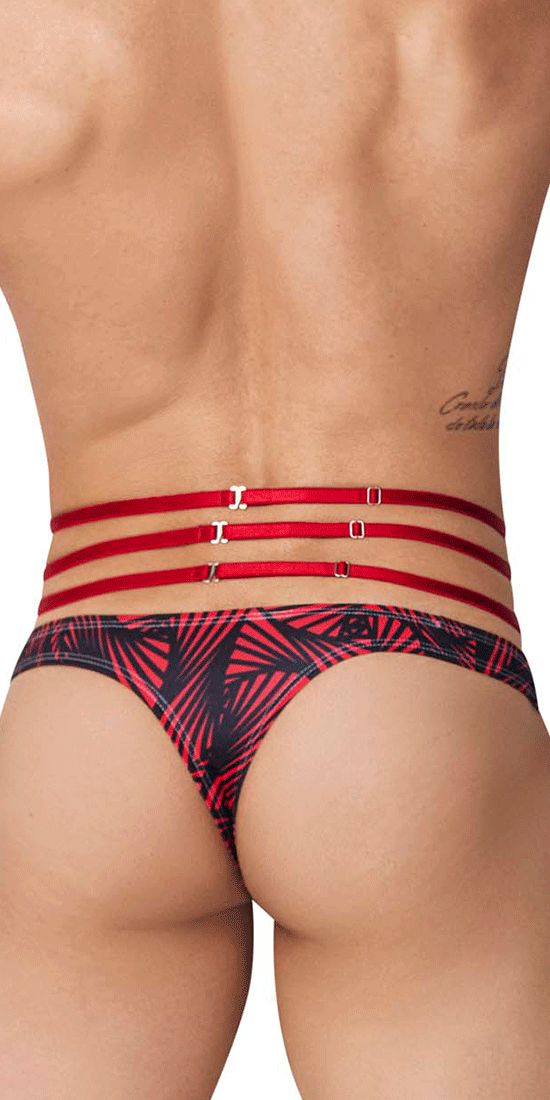 Pikante 1081 Fiery Thongs Red