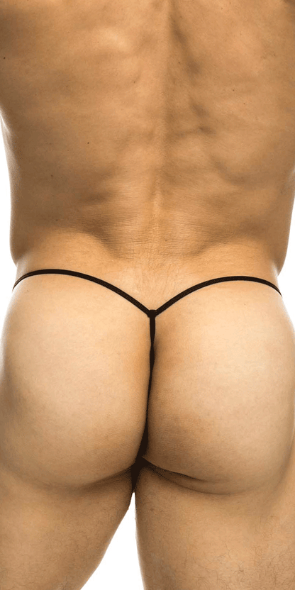 Justin+Simon Xsj02 Silky G-string Bulge Pink