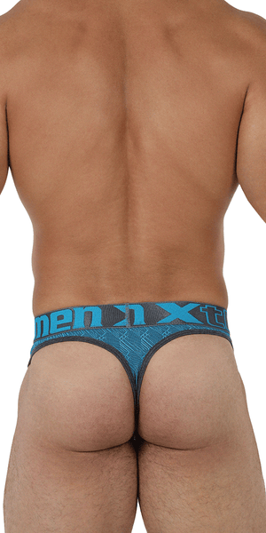 Xtremen 91073 Microfiber Jacquard Thongs Turquoise