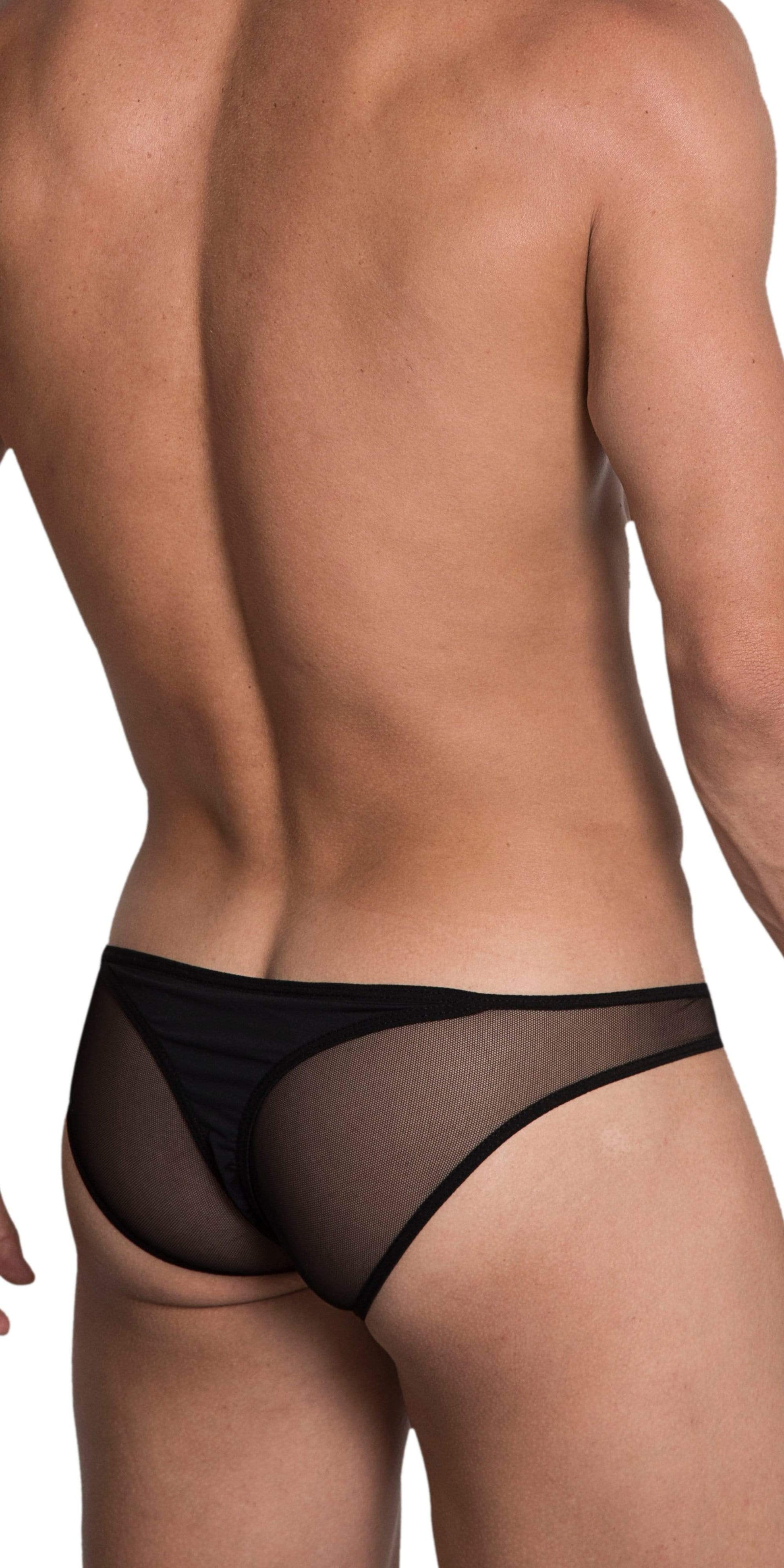 HIDDEN 972 Contour Bikini-Thong In Black