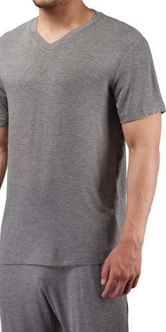 Male Power Bamboo T-Shirt In Gray