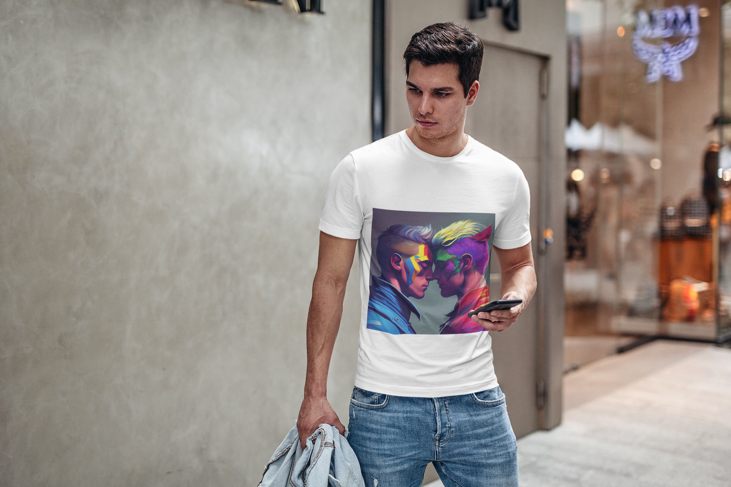 MUS Exclusive Design T-Shirt Two Pride Men