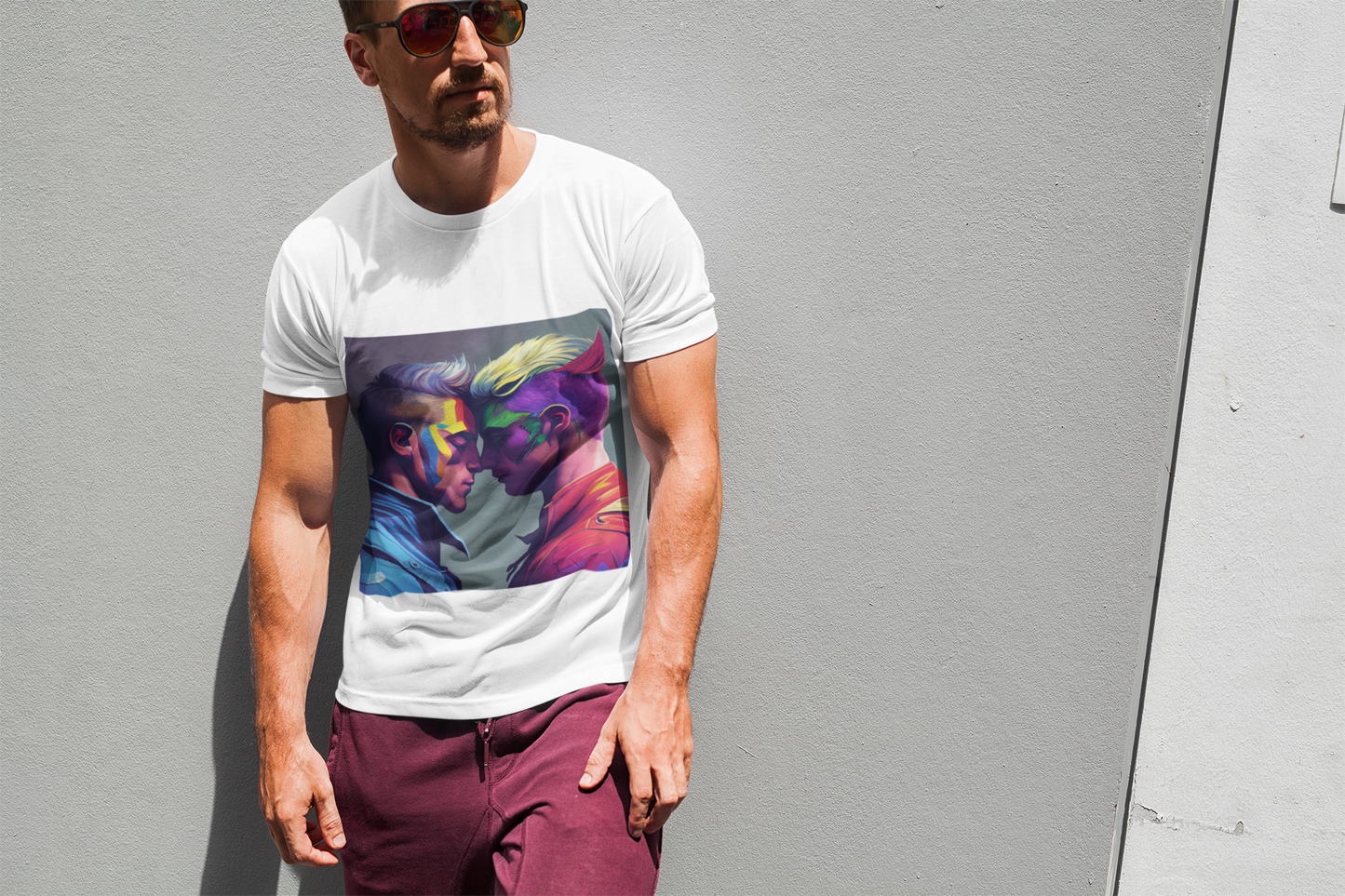 MUS Exclusive Design T-Shirt Two Pride Men