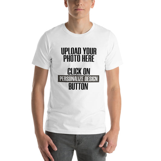 Kurzärmliges Unisex-T-Shirt aus Baumwolle